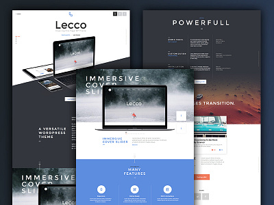 Sneak Peek Lecco Wordpress Theme