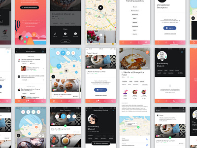 Marks Apps available animation app cities guide london marks me mobile paris spots ui ux