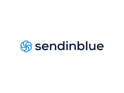 Logo Reveal Sendinblue agency animation branding color design logo motion reveal sendinblue