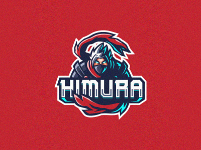 Ninja Himura branding esportlogo gaming logo gaminglogo logodesign logoesport mascot character mascot design mascotlogo ninja logo ninja mascot logo