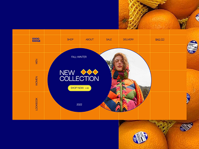 Fashion E-commerce UI Concept design e commerce fashion landingpage online store uiux web design