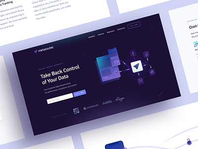 Landing Page - Meta Router