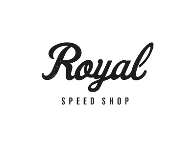 Royal Logo logo motorcycles royal script