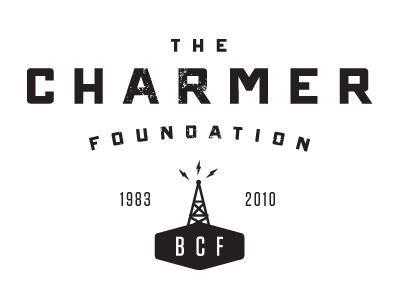 Charmer Foundation Logo charity charmer foundation logo radio tower