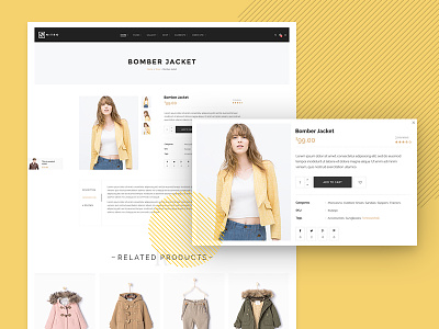 Details Page in eCommerce category layout ecommerce ecommerce design ecommerce template ecommerce website nitro psd psd ui ux webdesign