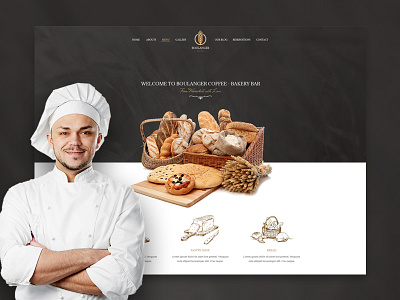 Nitro Bakery Theme bakery bakery shop ecommerce ecommerce website niche psd web design woocommerce woocommerce themes
