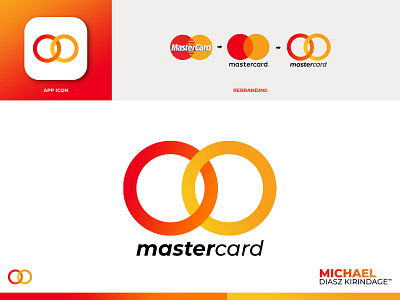 Mastercard Rebranding branding design design trends illustration logo logo design trends logo idea design trends rebranding