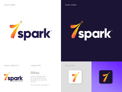 7spark™ Logo branding design logo vector