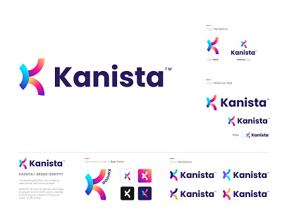 KANISTA® BRAND IDENTITY branding design illustration instagram post logo packaging typography ui ux vector