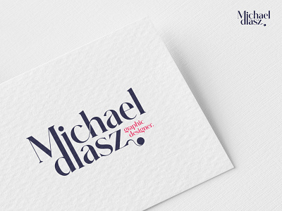 Michael Diasz Personal Branding Logo branding logo michael diasz