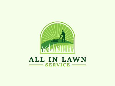 All in Lawn Service Logo Design Project