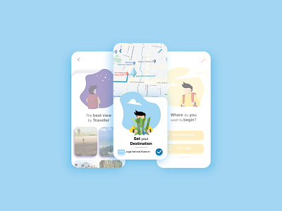 UI design for Travelling