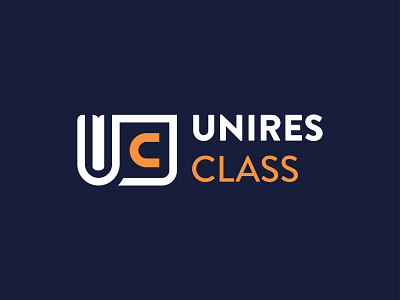 UNIRES CLASS app branding design education graphic design logo typography university vector