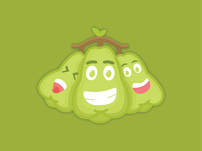 Green Guava Illustration