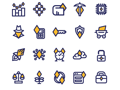 Cryptocurrency Icons