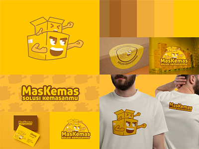 MasKemas Logo Presentation branding design graphic design illustration logo vector