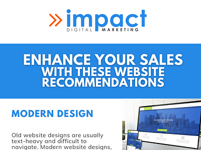 4 Ways to Enhance Sales via Website Tweaks design digital marketing agency digital marketing michigan mi michigan web design company