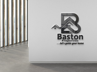 Baston properties illustration logo