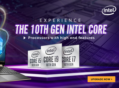 intel banner design banner ad banner design design illustration