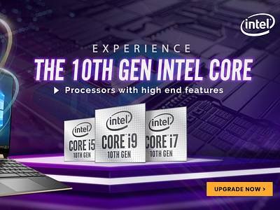 intel banner design