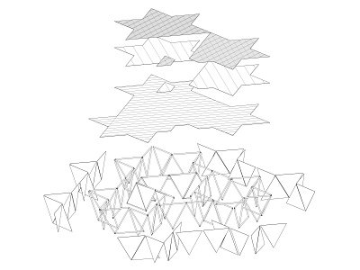 Axonometría explotada axonometric blackandwhite exploded exploded view invernadero sketch sketchup