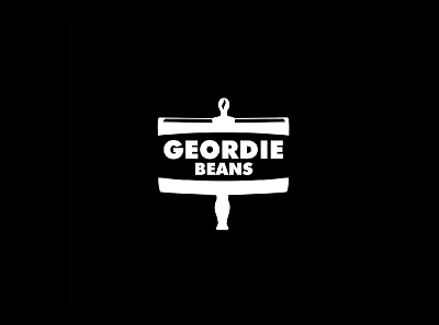 Geordie Beans branding coffee icon logo newcastle