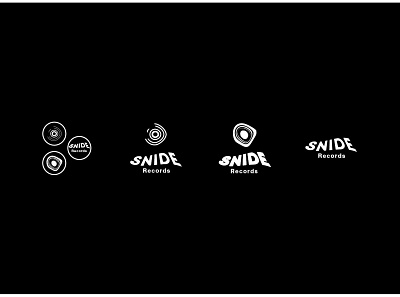 Snide Records - Concept Two branding design icon illustration logo minimalism minimalist logo minimalistic music record label simple vector