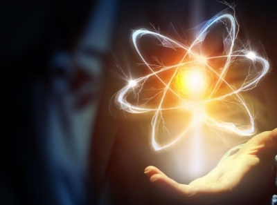Atom atom atomic design illustration