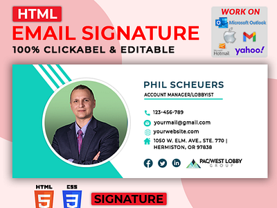 Html Email Signature Design