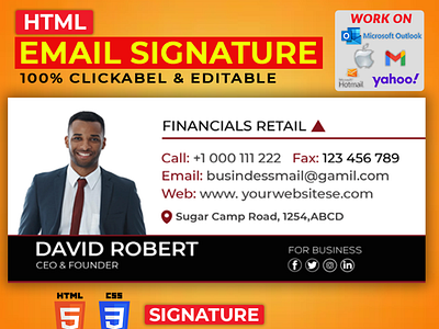 Html Email Signature Design