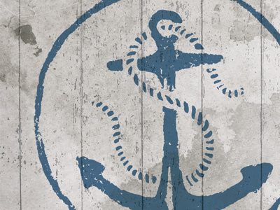 New Logo Concept anchor rope hand drawn