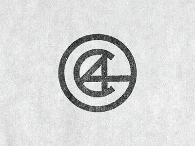 AC logo personal branding hand drawn