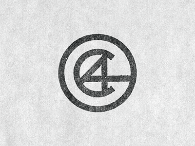 AC branding hand drawn logo personal