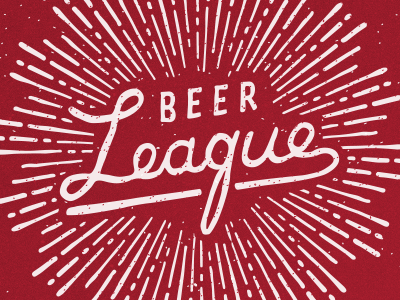 Beer League Logo beer beer club beer league brew club brew crew hand drawn hand drawn logo