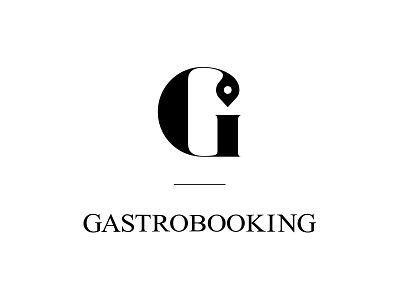 Gastrobooking logo booking brand food gastro logo restaurant
