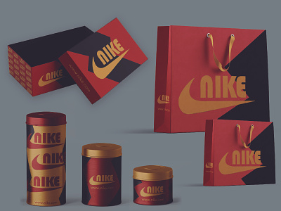 Nike Packaging designs, templates and downloadable elements on Dribbble