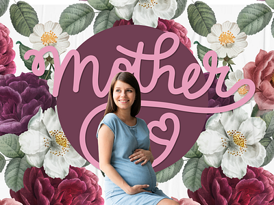 Mother design flowers graphic design illustration mother mothers day photo vector