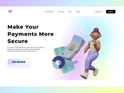 Fintech Landing Page