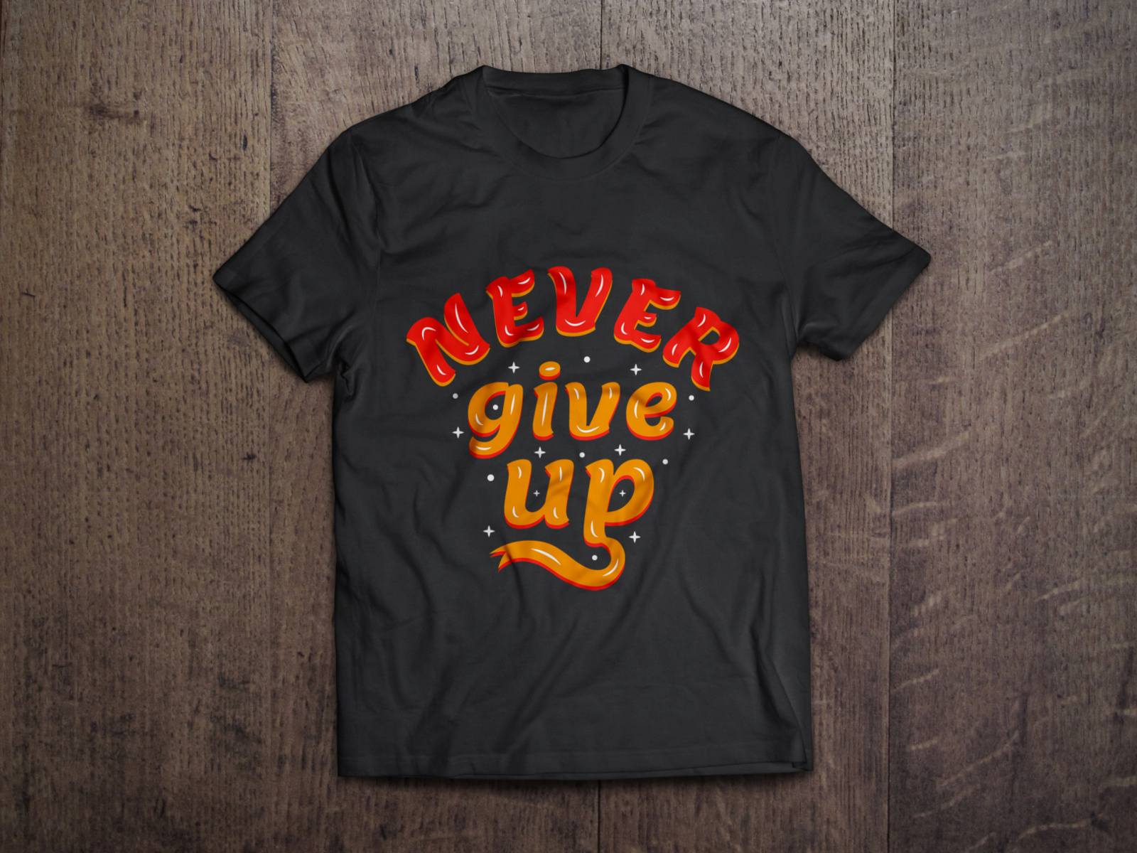 never give up t shirt flipkart