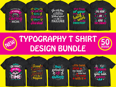 New custom typography t shirt design bundle art branding bundle offer bundle tshirt calligraphy custom design custom tshirt design fashion hoodies illustration style t shirt design tees texture tshirt design tshirt vector typography typography t shirt vector