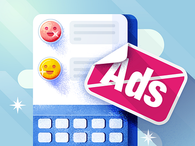 Ads Removed ads chat illustrator keyboard phone rebound sky smile sunlight