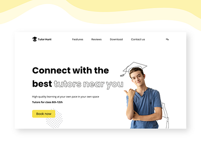 Landing page adobe photoshop adobe xd design illustration landing page minimal web design website