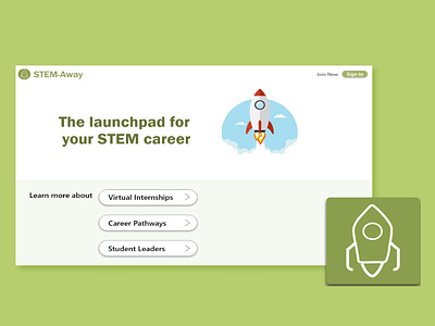 STEM-Away Landing Page