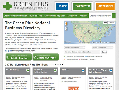 Green Plus Website Design branding design ui