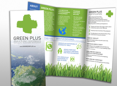 Green Plus Brochure Design