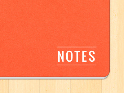 Notes clean notebook paper texture wood