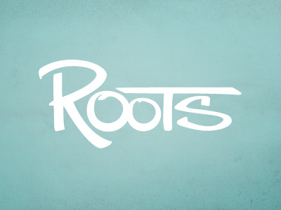 Roots Marker Text hand drawn letters marker text typography white writing