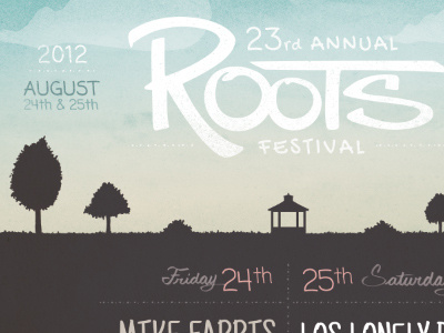 Roots Festival Poster