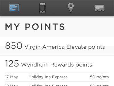 My points mobile app mobile mobile web