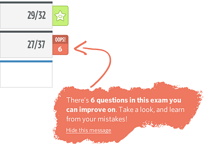 Exam mistakes edrolo education exam